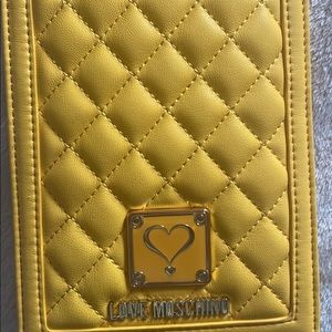 Love moschino phone bag with card holder